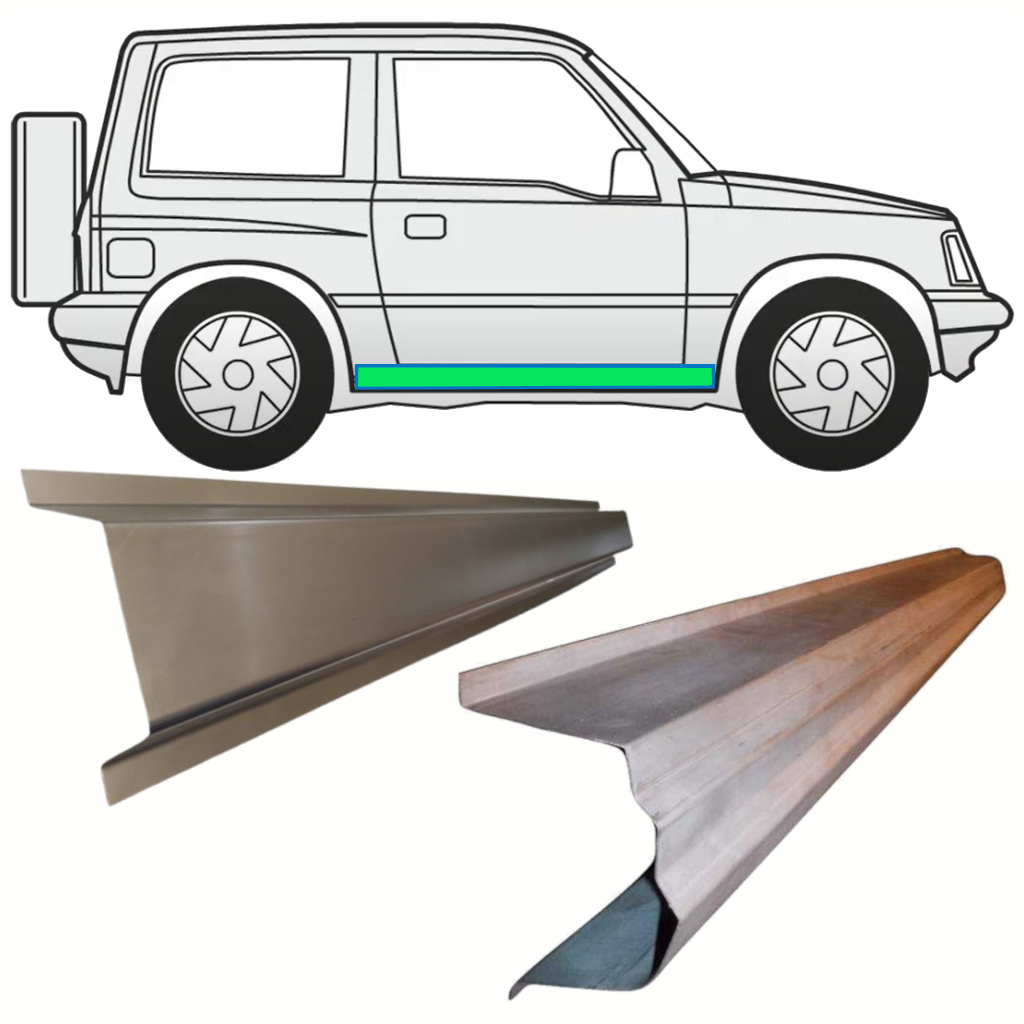 Suzuki Vitara Doors Inner And Outer Sill Repair Panel