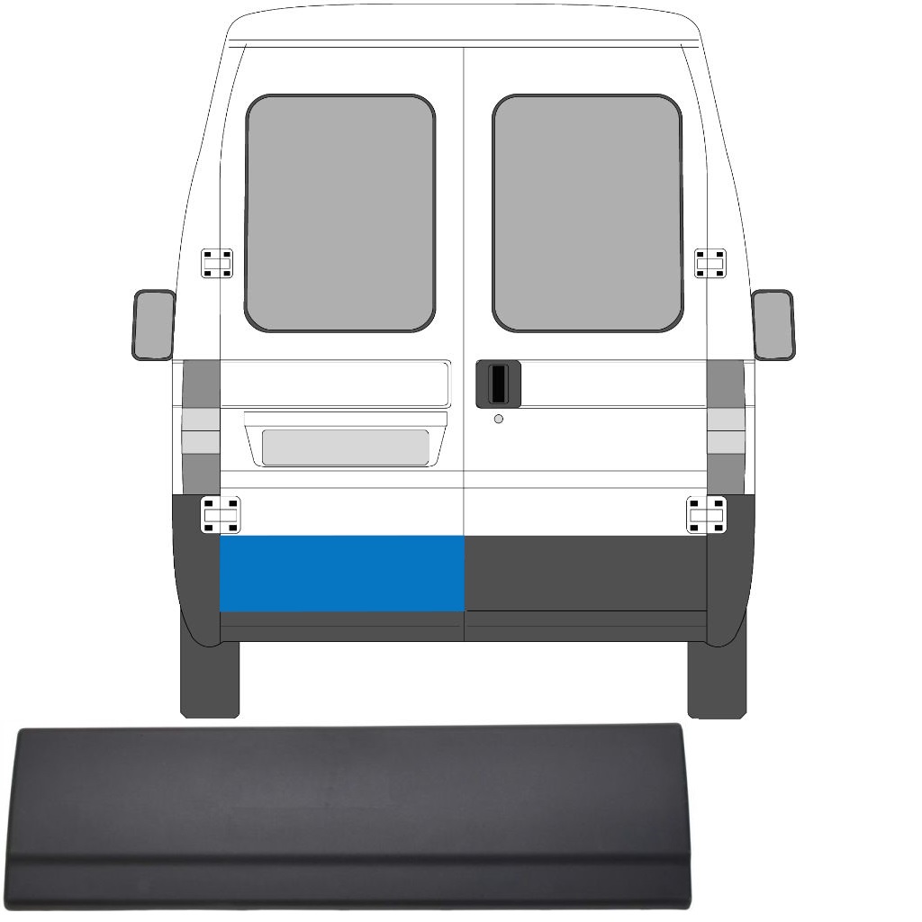 fiat ducato plastic body trim