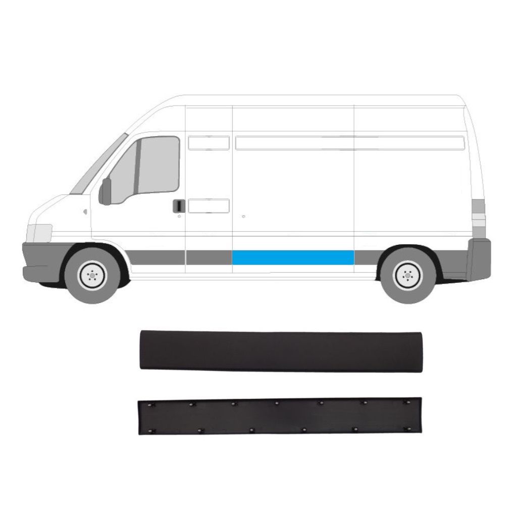 fiat ducato plastic body trim