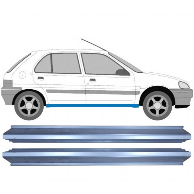 Sill repair panel for Peugeot 106 1991- / Set 11334