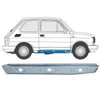 Inner sill repair panel for Fiat 126p 1972-2000 / Right 15121