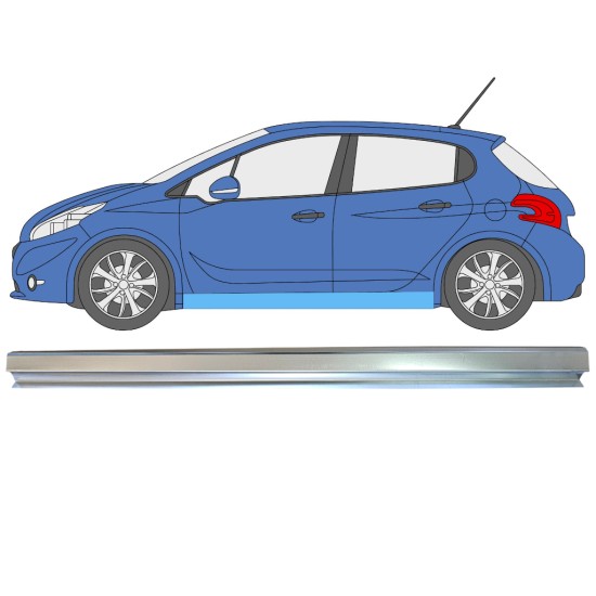 Sill repair panel