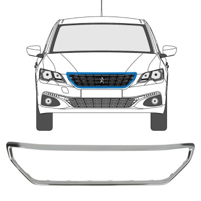 Grille for Peugeot 301 2017- 16252