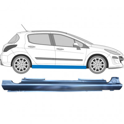 PEUGEOT 308 2007-2013 FULL SILL REPAIR PANEL / RIGHT