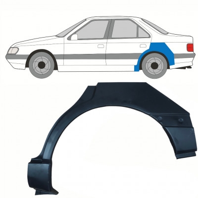 PEUGEOT 405 1987-1996 REAR WHEEL ARCH / LEFT