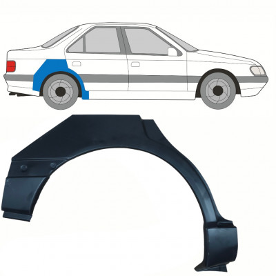 PEUGEOT 405 1987-1996 REAR WHEEL ARCH / RIGHT