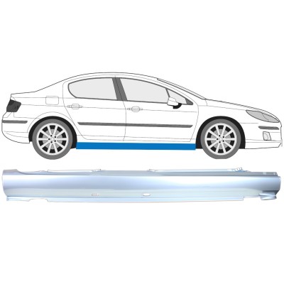 Full sill repair panel for Peugeot 407 2004-2011 / Right 16271