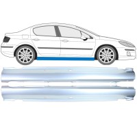 Full sill repair panel for Peugeot 407 2004-2011 / Left+Right / Set 16273