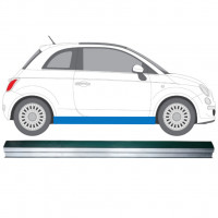 Lower sill repair panel for Fiat 500 2007-2018 / Left = Right (symmetrical) 12946