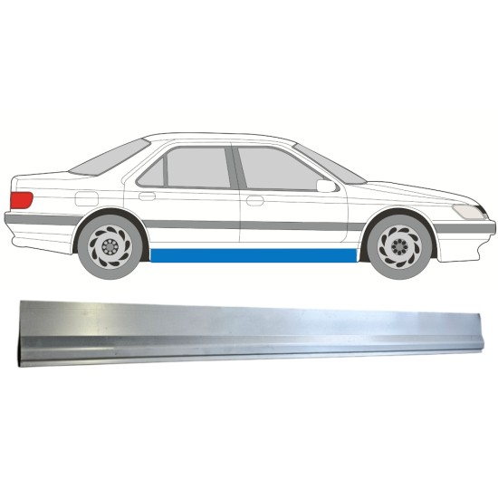 Lower sill repair panel