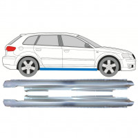 Sill repair panel for Audi A3 8P 2003-2012 / Left+Right / Set 9999