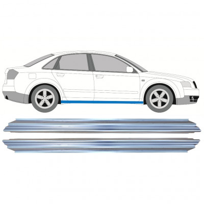 Sill repair panel for Audi A4 B6 B7 2000-2007 / Left = Right (symmetrical) / Set 9759