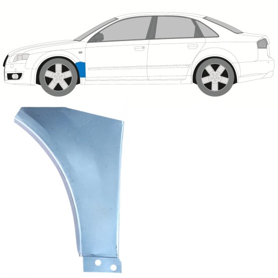 Front wing repair panel for Audi A4 B7 2004-2007 / Left 15170