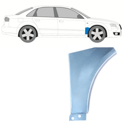 Front wing repair panel for Audi A4 B7 2004-2007 / Right 15169