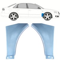 Front wing repair panel for Audi A4 B7 2004-2007 / Left+Right / Set 15171
