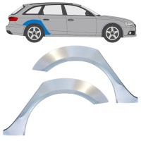 Rear wing repair panel for Audi A4 B8 2007-2016 / Left+Right / Set 16324