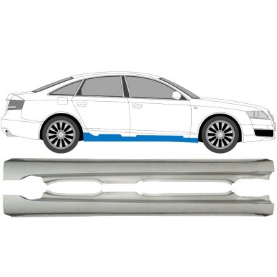 Full sill repair panel for Audi A6 C6 2004-2010 / Left+Right / Set 15035