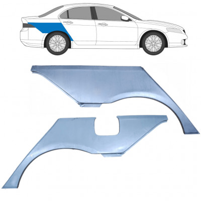 Rear wing repair panel for Honda Accord 2002-2008 / Left+Right / SEDAN / Set 10441