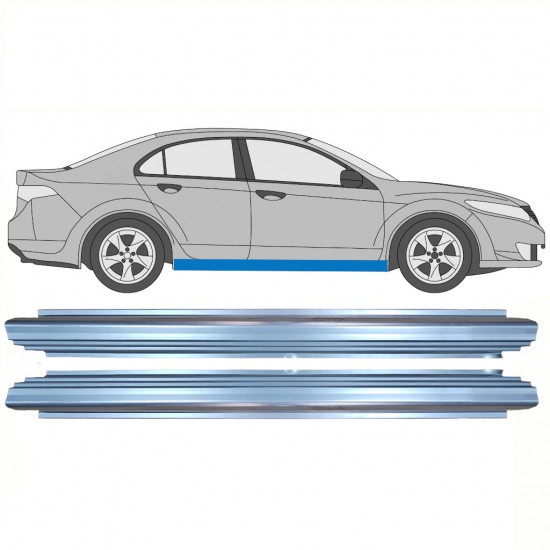 Sill repair panel for Honda Accord 2008-2016 / Left = Right (symmetrical) / Set 10306