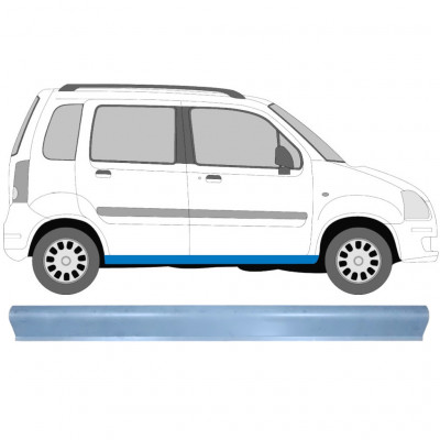 Sill repair panel for Opel Agila 2001-2008 / Left = Right (symmetrical) 6907