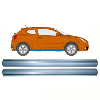 ALFA ROMEO MITO 2008- SILL REPAIR / RIGHT = LEFT / SET