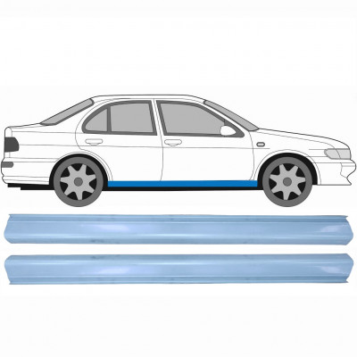 Sill repair panel for Nissan Almera 1995-1999 / Left = Right (symmetrical) / Set 10568