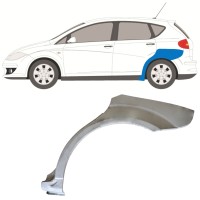 Rear wing repair panel for Seat Altea 2004-2015 / Left 15047