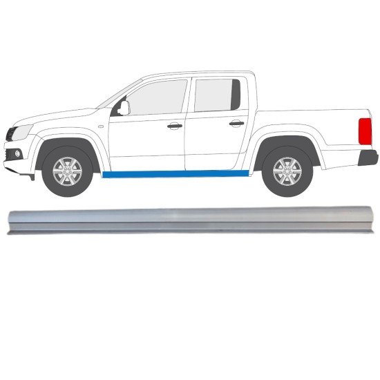 Lower sill repair panel for Volkswagen Amarok 2010-2022 / Left 15099