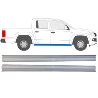 Lower sill repair panel for Volkswagen Amarok 2010-2022 / Left+Right / Set 15100