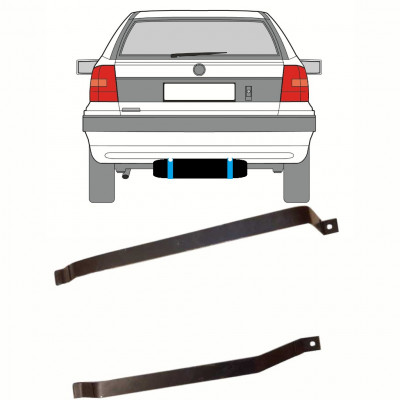 Fuel tank straps for Opel Astra F 1991-2002 10173