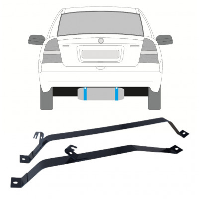OPEL ASTRA G 1998-2009 FUEL TANK STRAPS