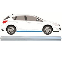 Sill repair panel for Opel Astra J 2009-2015 / Left = Right (symmetrical) 15220