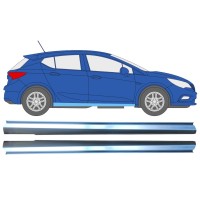 Lower sill repair panel for Opel Vauxhall Astra K 2015-2022 / Left+Right / Set 16626