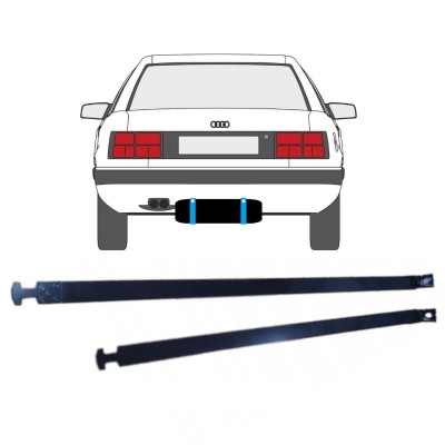 Fuel tank straps for Audi 100 C3 1982-1990 14955