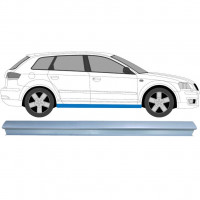 Sill repair panel for Audi A3 8P 2003-2012 / Left = Right (symmetrical) 7609