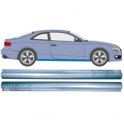 Sill repair panel for Audi A5 S5 B8 2007-2016 / Left+Right / Left = Right (symmetrical) / Set 12893
