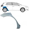 Rear wing repair panel