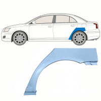 Rear wing repair panel for Toyota Avensis 2003-2008 / Left 8375