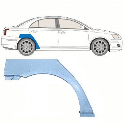 TOYOTA AVENSIS 2003-2008 REAR WHEEL ARCH / RIGHT