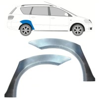 Rear wing repair panel for Toyota Avensis Verso 2001-2011 / Left+Right / Set 15878