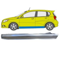 Full sill repair panel for Chevrolet Aveo 2006-2011 / Left / HATCHBACK 14556