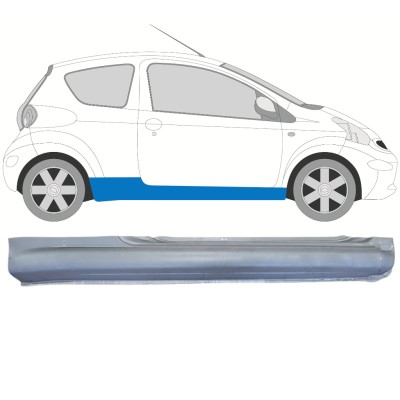 Full sill repair panel for Toyota Aygo 2005-2012 / Right 14558