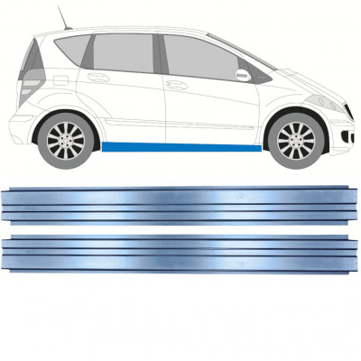 Inner sill repair panel for Mercedes A-class 2004-2012 / Left = Right (symmetrical) / Set 11155