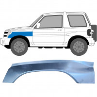 Front wing repair panel for Mitsubishi Pajero Pinin 1998-2007 / Left 6832