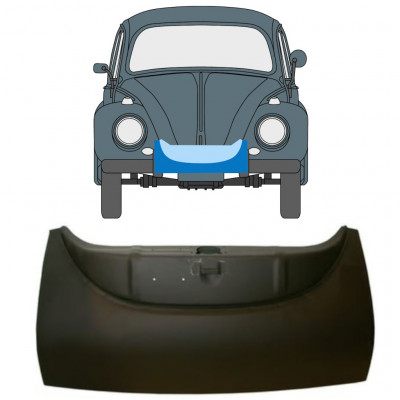 Lock carrier for Volkswagen Kaefer 1949- 12738