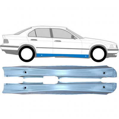 Full sill repair panel for BMW 3 E36 1990-2000 / Left+Right / Set 6214