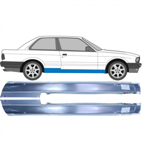 BMW 3 E30 1982-1994 2 DOOR FULL SILL REPAIR PANEL / PAIR
