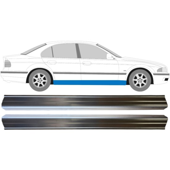 Lower sill repair panel for BMW 5 E39 1996-2004 / Left+Right / Set 14966