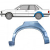 Rear wing repair panel