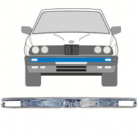 Chrome front bumper for BMW 3 E30 1982-1987  12059